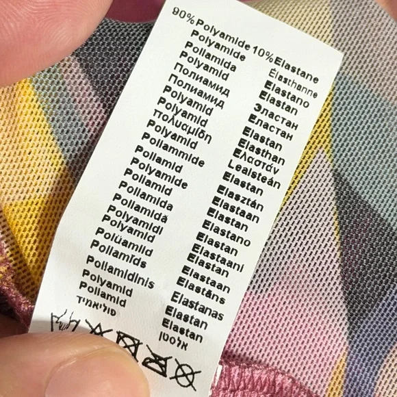 Profile by Gottex XL Pink Floral Gioa Mesh Swim Cover Up Halter Maxi Dress NEW - Picture 9 of 11